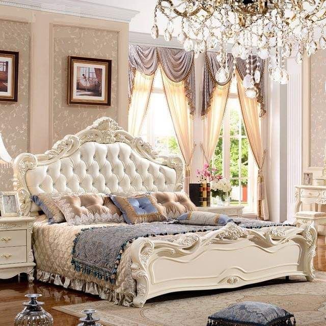 Mystic White Bed