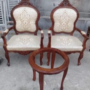 Brown Chair Set - Grace